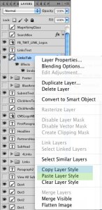 Copy and Paste Layers in Photoshop