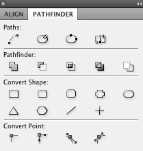 Pathfinder Window in InDesign